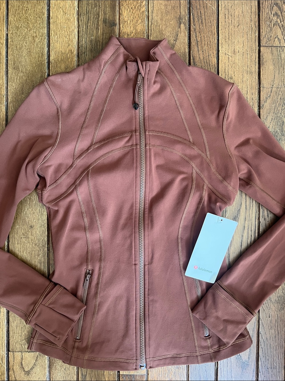 Lululemon Roasted Brown Define Jacket Size 6 NWT RARE GEM